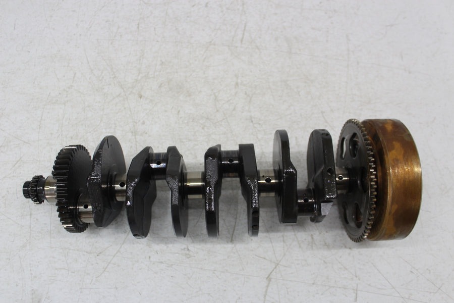 03-08 KAWASAKI ZZR600 ENGINE MOTOR CRANKSHAFT CRANK SHAFT W/ FLYWHEEL