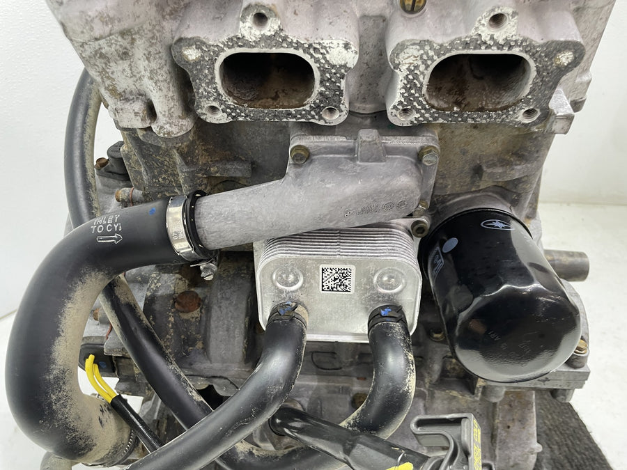 15-17 POLARIS RZR 900 ENGINE MOTOR CYLINDER HEAD CASES CRANK NICE RUNS CLEAN 2K