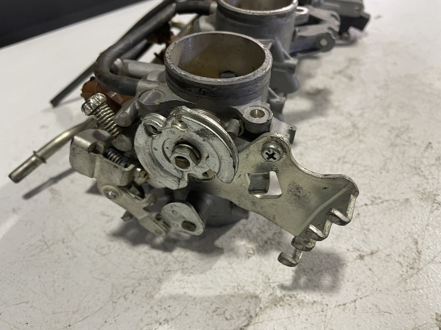 06-07 SUZUKI GSXR600 THROTTLE BODY BODIES FUEL INJECTORS STVA TPS 13405-01H11