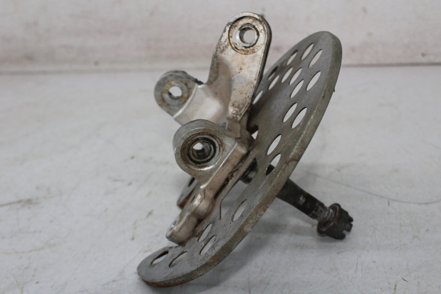 01-05 YAMAHA RAPTOR YFM 660 FRONT RIGHT WHEEL HUB W/ ROTOR SPINDLE