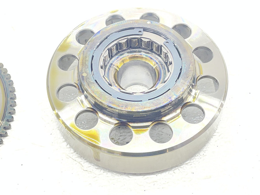 08-16 YAMAHA YZF R6 L ENGINE FLY WHEEL FLYWHEEL MAGNETO ROTOR