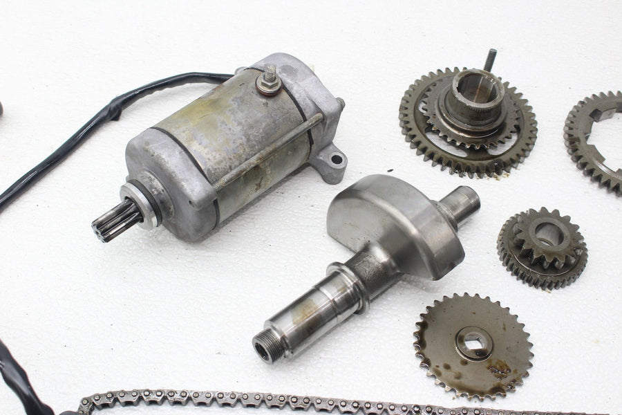 02-08 YAMAHA GRIZZLY 660 ENGINE MOTOR PARTS HARDWARE STARTER BALANCE GEAR CHAIN