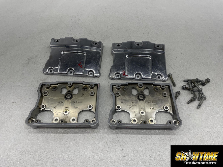12-16 HARLEY-DAVIDSON ELECTRA GLIDE CLASSIC FLHTC ENGINE ROCKER BOXES VALVE