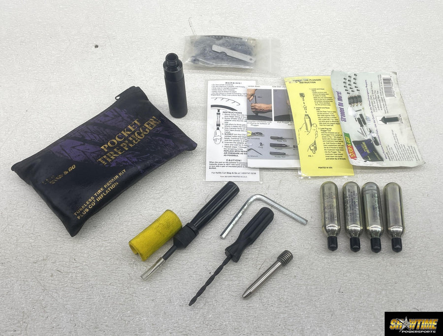 11-12 SUZUKI BANDIT GSX1250FA POCKET TIRE PLUG SET TOOL KIT