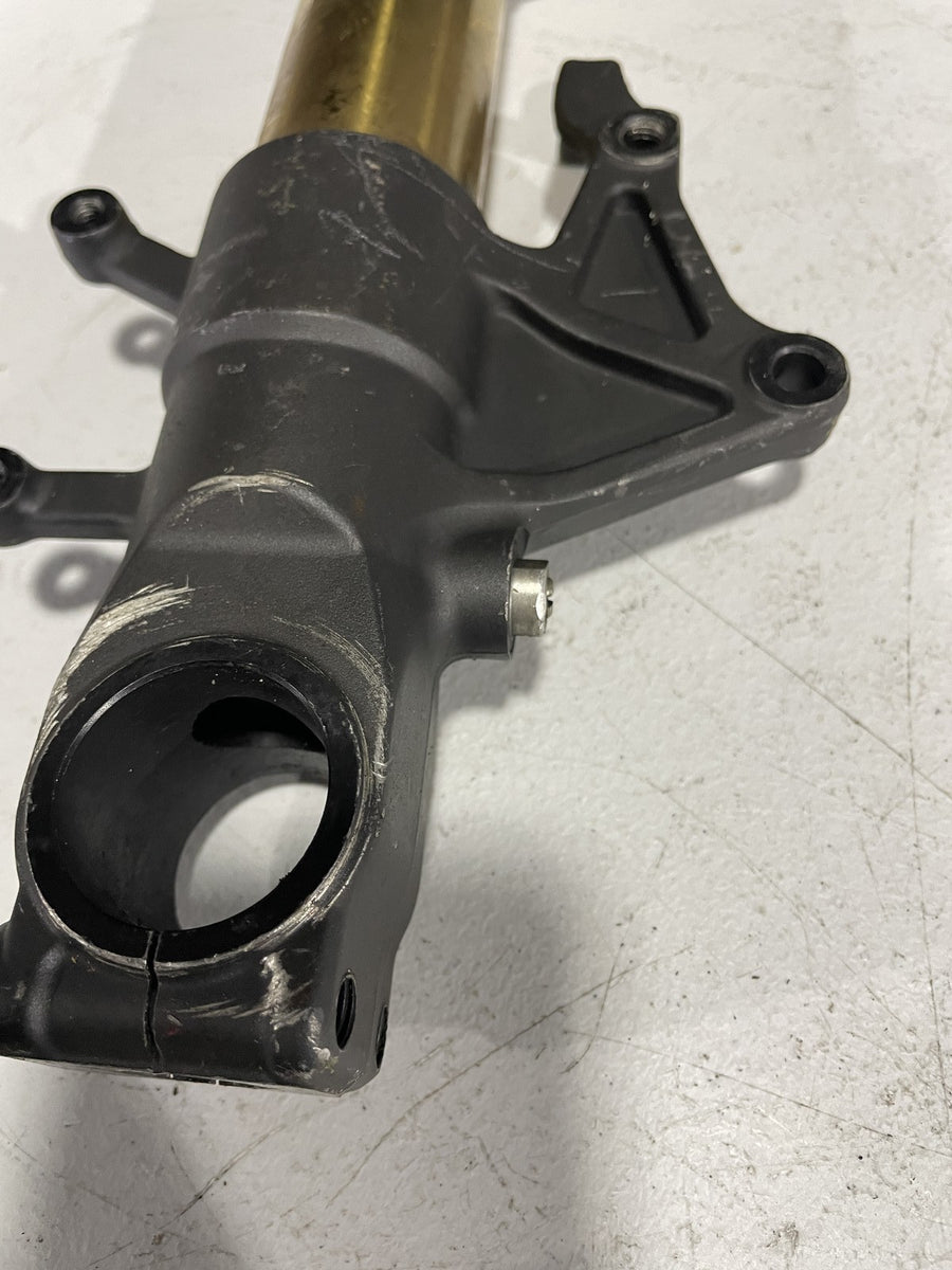 01-02 SUZUKI GSXR1000 LEFT FRONT FORK SHOCK SUSPENSION