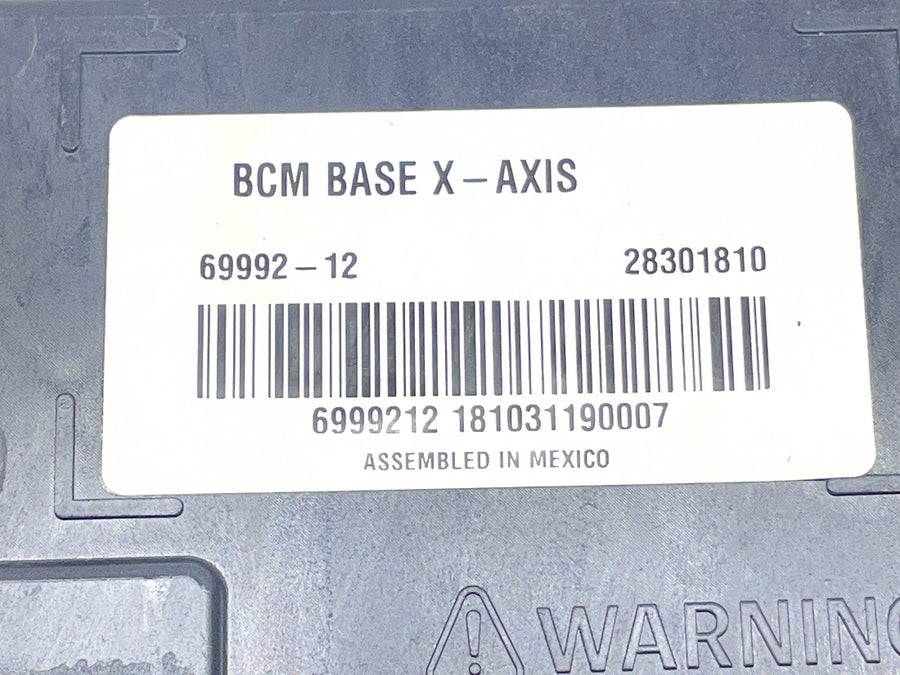 12-17 HARLEY-DAVIDSON DYNA SUPER GLIDE FXDCI BCM BASE X-AXIS MODULE BOX
