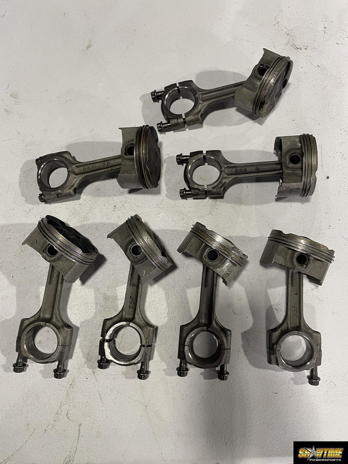 00-03 SUZUKI GSXR750 ENGINE MOTOR BLOCK PISTONS WITH CONNECTING RODS