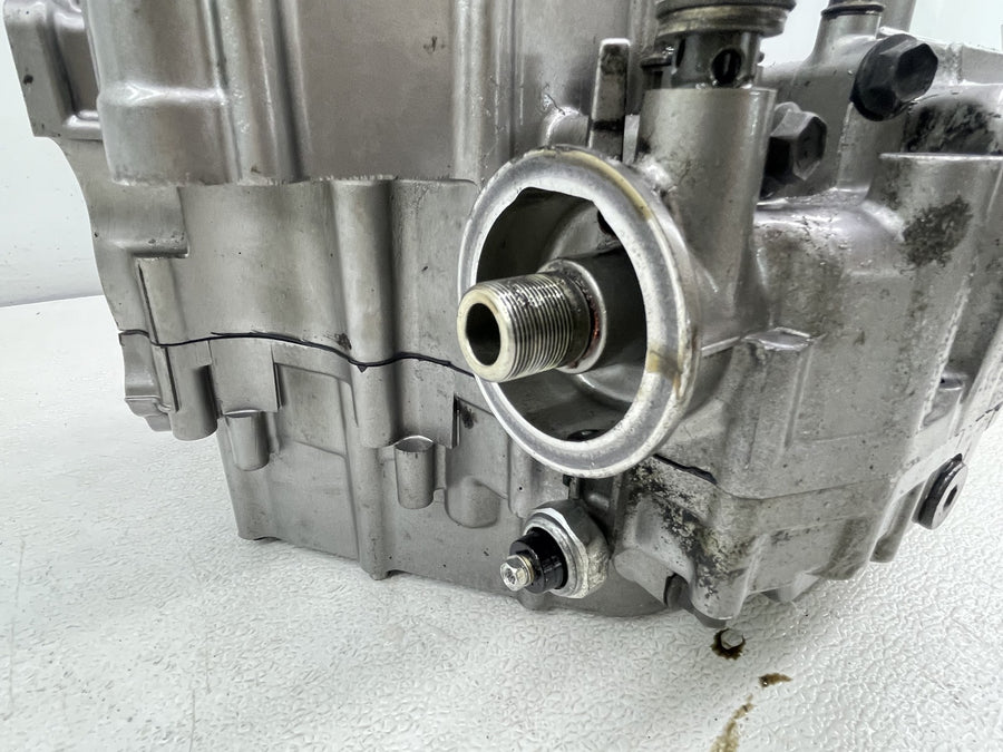 03-09 SUZUKI SV650 ENGINE MOTOR CRANKCASE CRANK CASES BLOCK
