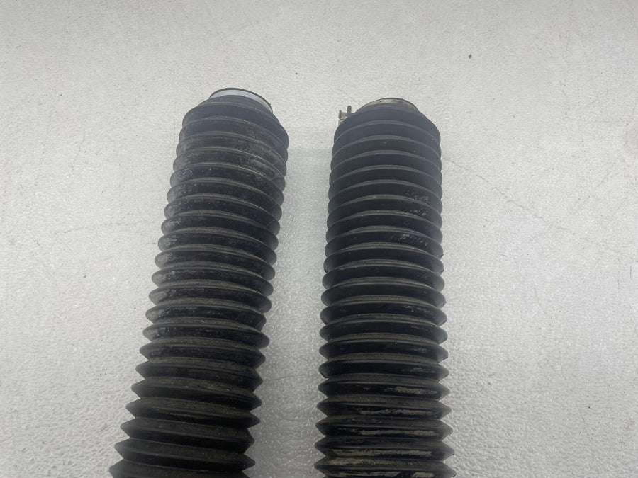 83-84 HONDA XR350R FRONT LEFT RIGHT FORK BOOTS GUARDS SHIELDS COVERS