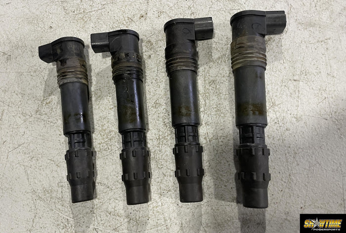 00-01 HONDA CBR929RR IGNITION COILS COIL SPARK PLUG CAPS