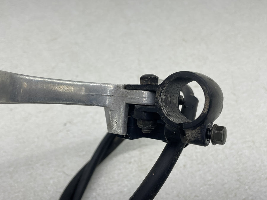 04-05 SUZUKI GSXR750 CLUTCH LEVER PERCH MOUNT BRACKET w/ CABLE