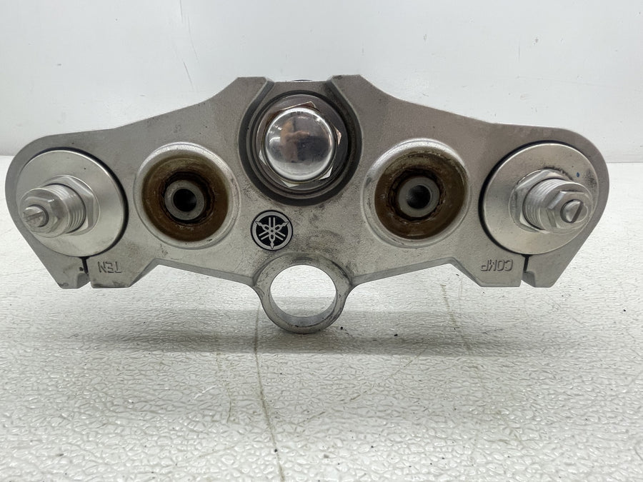 06-15 YAMAHA FZ1 FZ1S FRONT FORKS SHOCK SUSPENSION TRIPLE TREE STRAIGHT