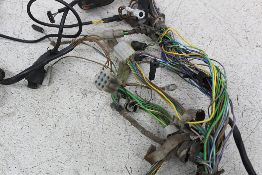 85-88 BMW K100RT MAIN ENGINE WIRING HARNESS MOTOR WIRE LOOM (SEE DESCP)