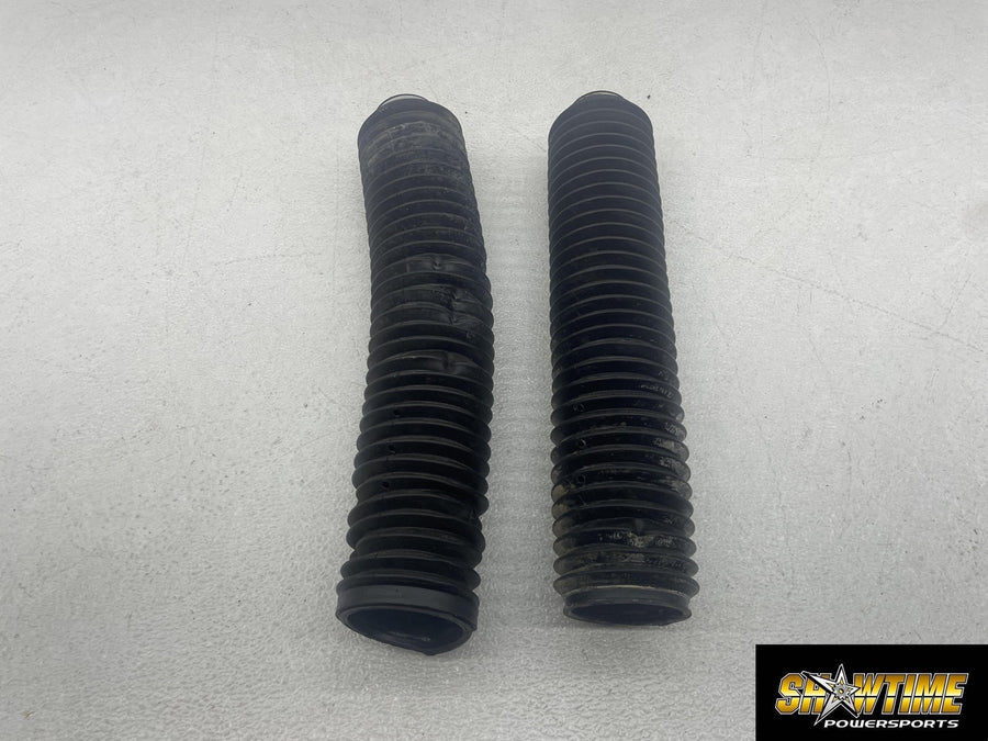 83-84 HONDA XR350R FRONT LEFT RIGHT FORK BOOTS GUARDS SHIELDS COVERS