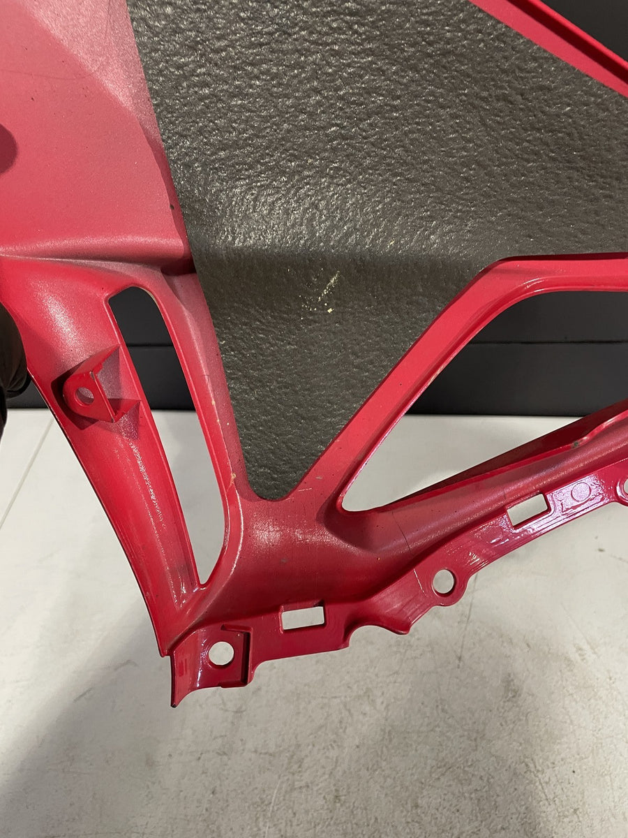 09-12 KAWASAKI NINJA ZX6R RIGHT LOWER MID UPPER SIDE FAIRING COWL