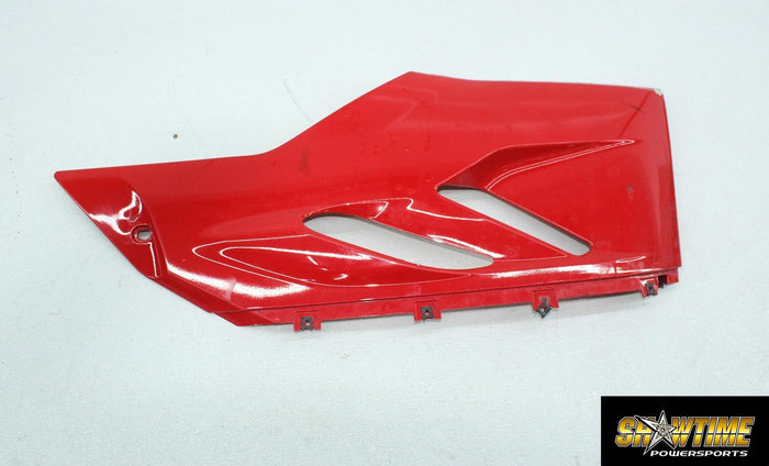 14-15 DUCATI 899 PANIGALE LEFT LOWER BOTTOM BELLY SIDE FAIRING COWL