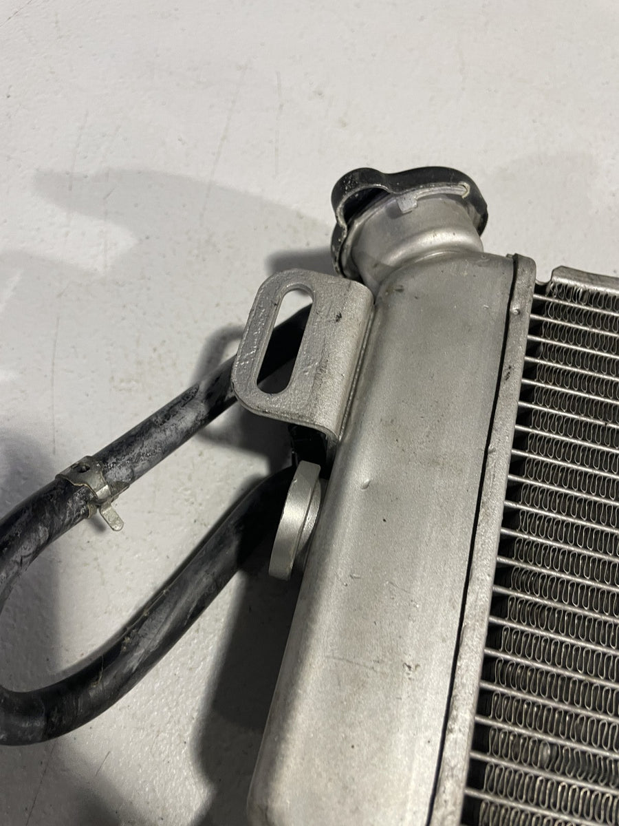 06-08 KAWASAKI NINJA 650 EX650 ENGINE RADIATOR MOTOR COOLER COOLING RADIATER