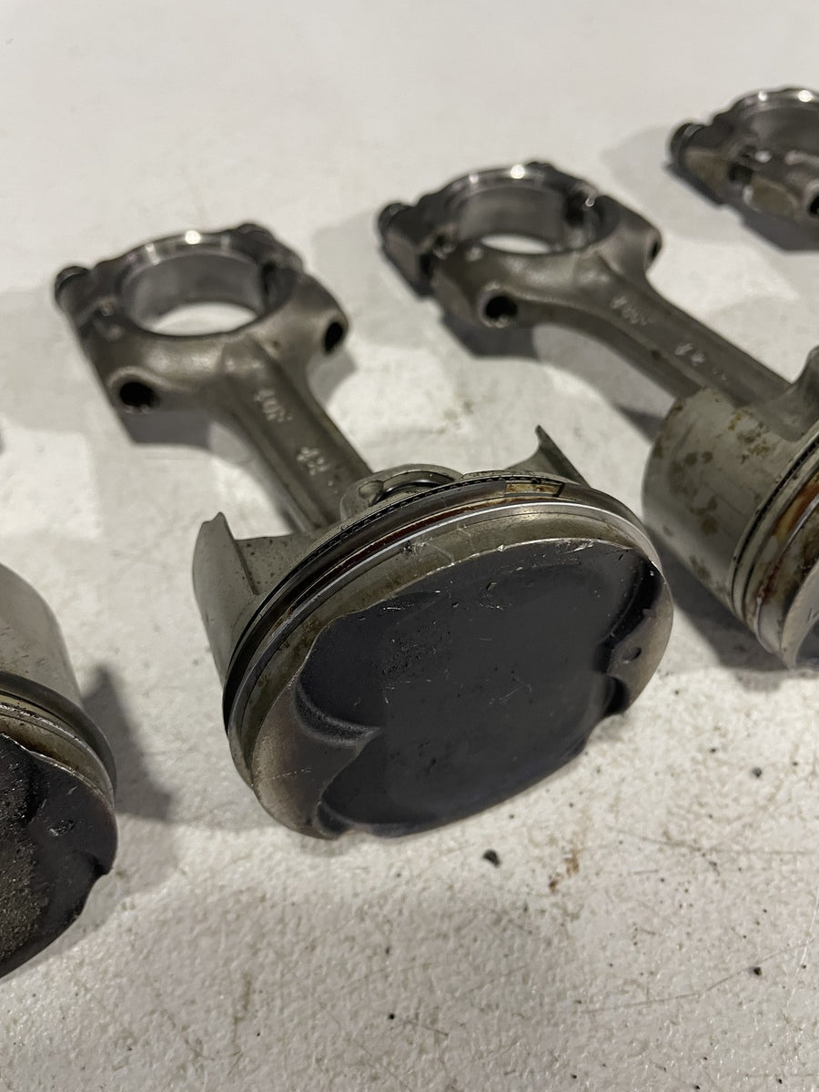 01-02 SUZUKI GSXR1000 ENGINE MOTOR BLOCK PISTONS 12111-40F00-0F0 12160-40F00