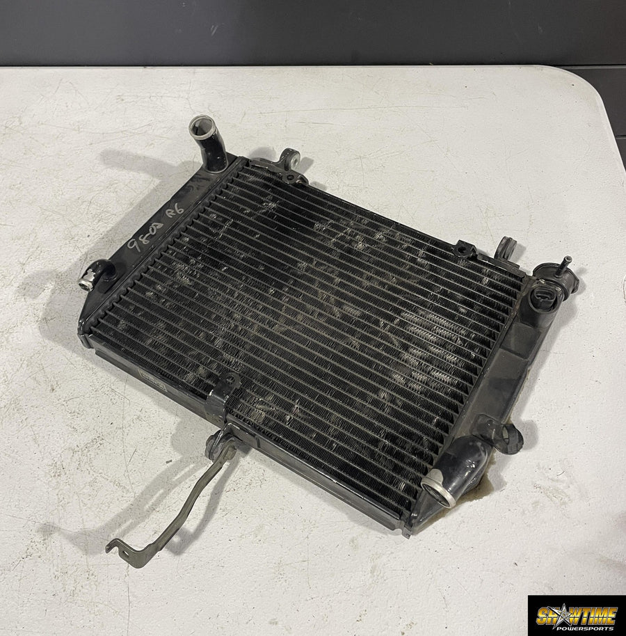 99-02 YAMAHA YZF R6 ENGINE RADIATOR MOTOR COOLER COOLING RADIATER