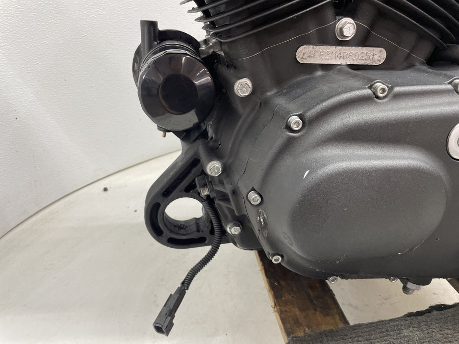 21-22 HARLEY-DAVIDSON IRON 883 XL883N COMPLETE ENGINE MOTOR RUNS CLEAN NICE! 8K