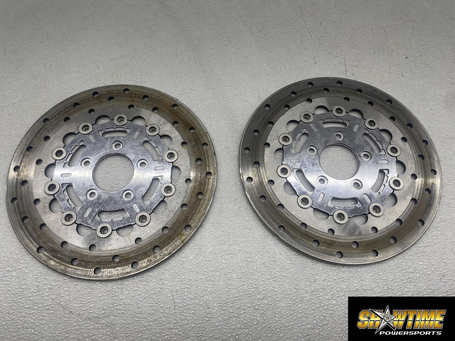 00-06 HARLEY-DAVIDSON ELECTRA GLIDE ULTRA CLASSIC SUNSTAR FRONT ROTOR SET PAIR