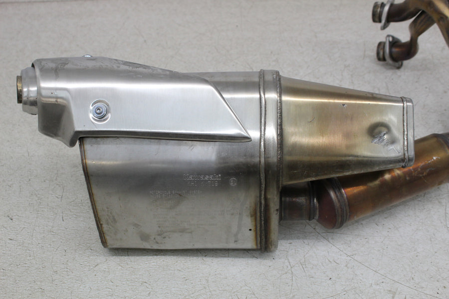 20-24 KAWASAKI Z650 ER650 EXHAUST PIPE MUFFLER SLIP ON CAN SILENCER HEADER