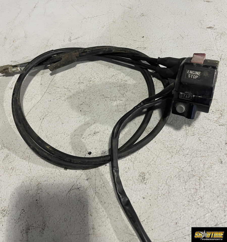87-19 YAMAHA TW200 KILL OFF SWITCH BUTTON