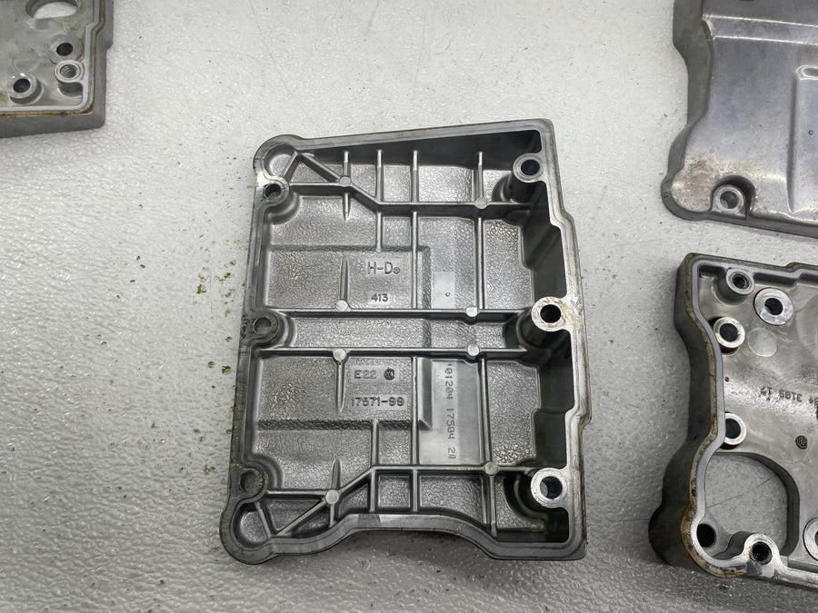 01-06 HARLEY-DAVIDSON SOFTAIL STANDARD FXSTI ENGINE ROCKER BOXES VALVE COVERS