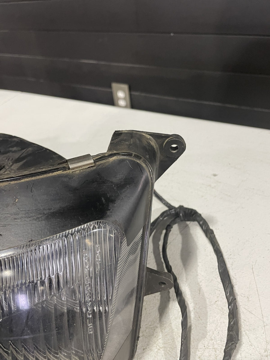 93-01 KAWASAKI NINJA ZX11 FRONT HEADLIGHT HEAD LIGHT LAMP HEADLIGHT HARNESS