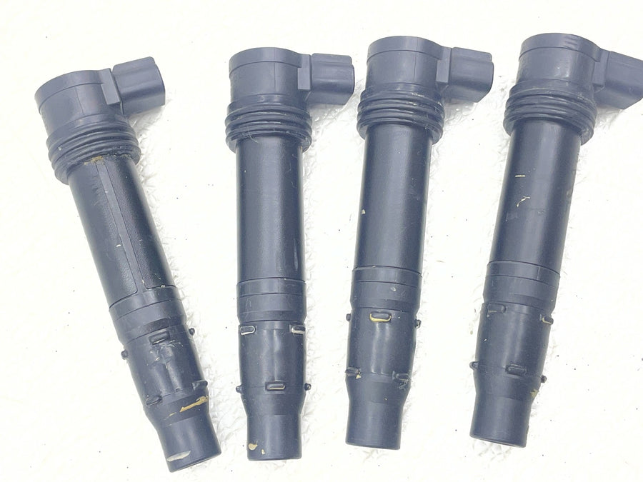07-08 KAWASAKI NINJA ZX6R IGNITION COILS COIL SPARK PLUG CAPS STICKS 21171-1282
