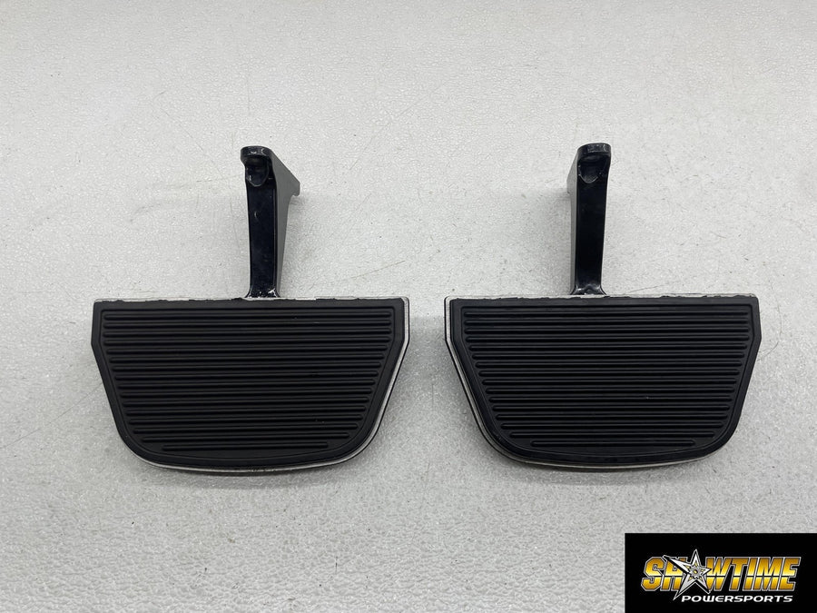 07-11 HARLEY-DAVIDSON STREET GLIDE FLHX REAR PASSENGER FLOORBOARDS SET PAIR