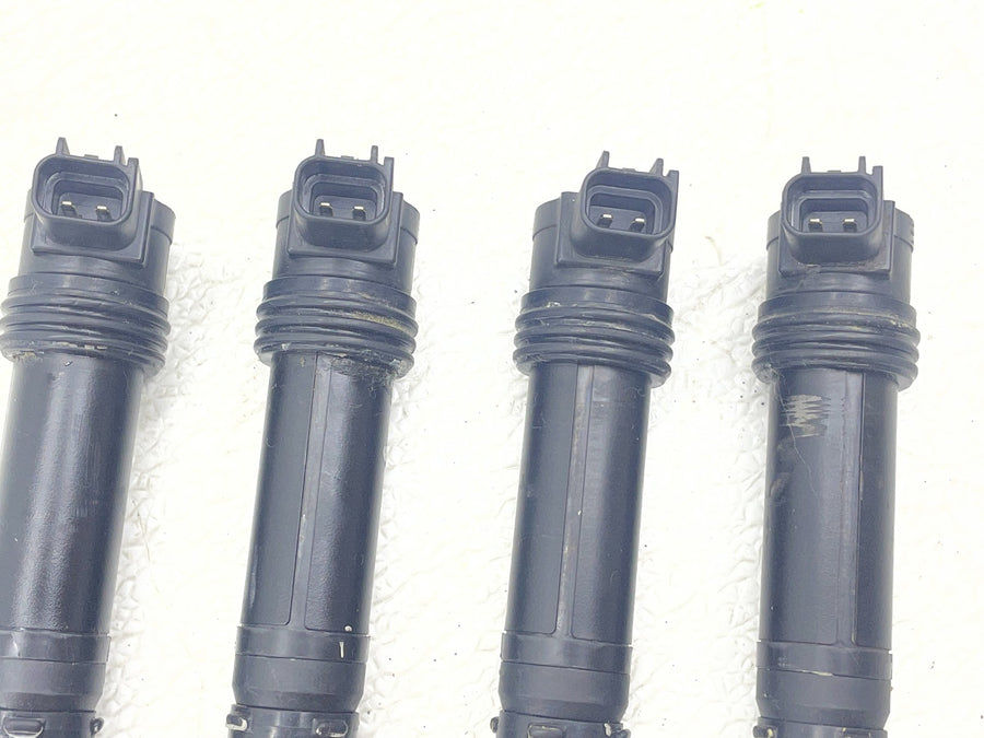 07-08 KAWASAKI NINJA ZX6R IGNITION COILS COIL SPARK PLUG CAPS STICKS 21171-1282