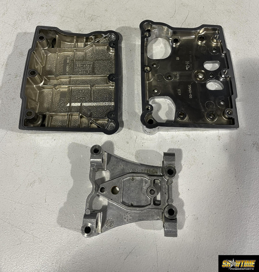 00-06 HARLEY-DAVIDSON DYNA WIDE GLIDE FXDWG ENGINE ROCKER BOXES VALVE COVER