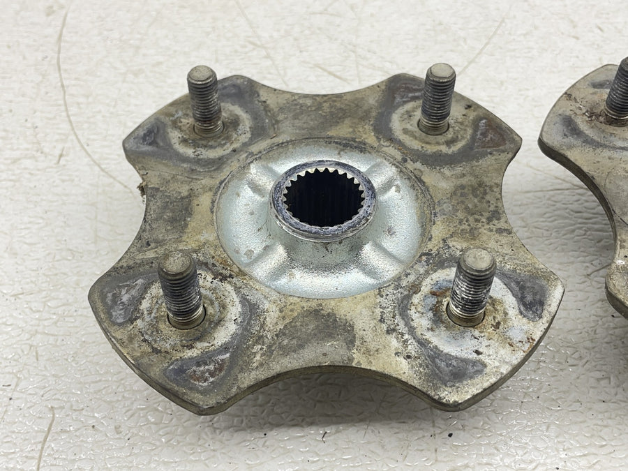 91-96 HONDA FOURTRAX 200 TRX200 TYPE II REAR BACK WHEEL RIGHT LEFT HUBS HUB SET