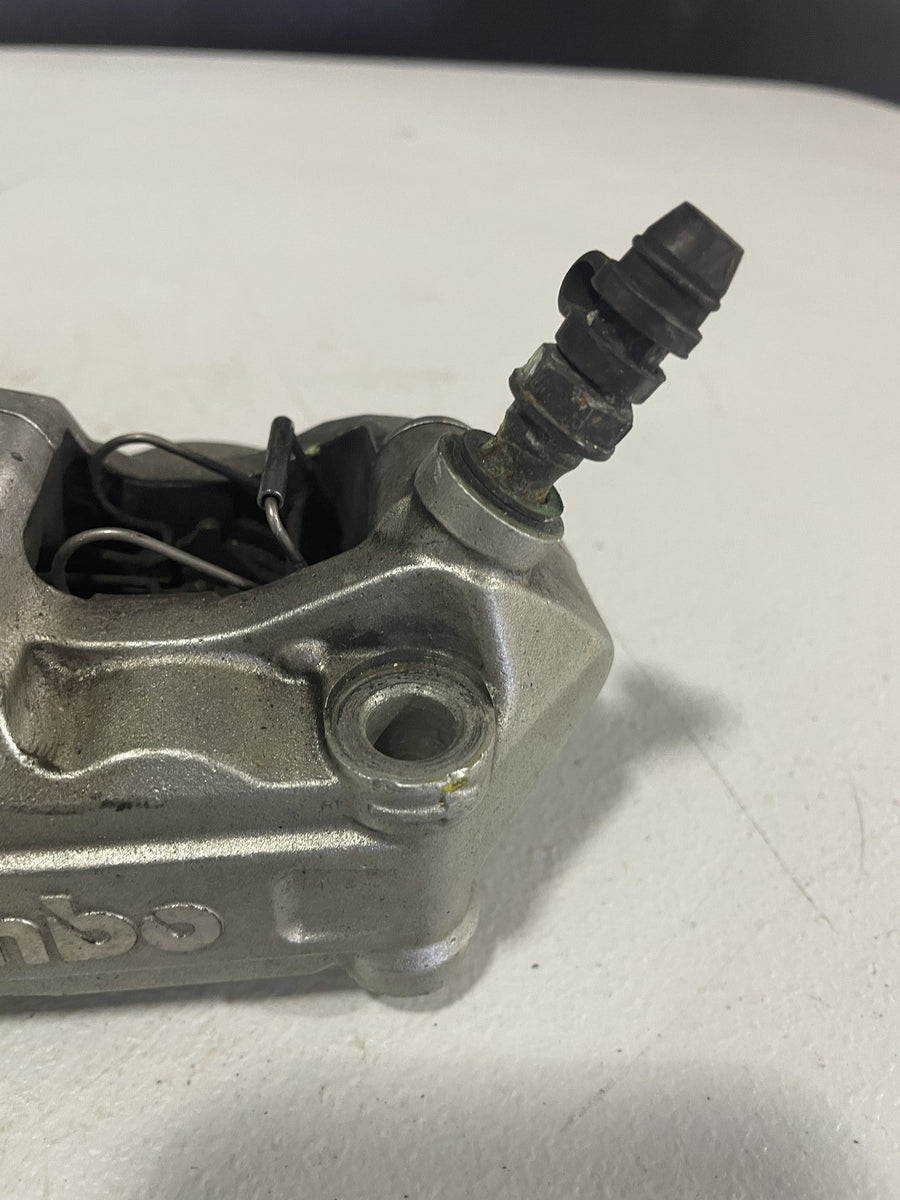 2007 KTM 990 SUPER DUKE BREMBO RIGHT LEFT FRONT BRAKE CALIPER SET PAIR CALIPERS