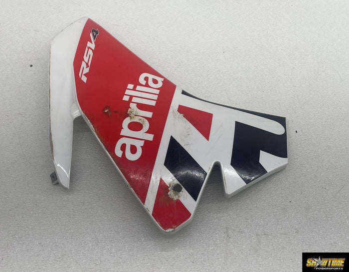 16-20 APRILIA RSV4 RR RIGHT MID UPPER SIDE FAIRING COWL PLASTIC