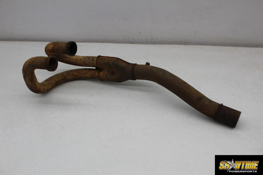 83-87 HONDA XL600R EXHAUST PIPE CHAMBER HEADER HEAD