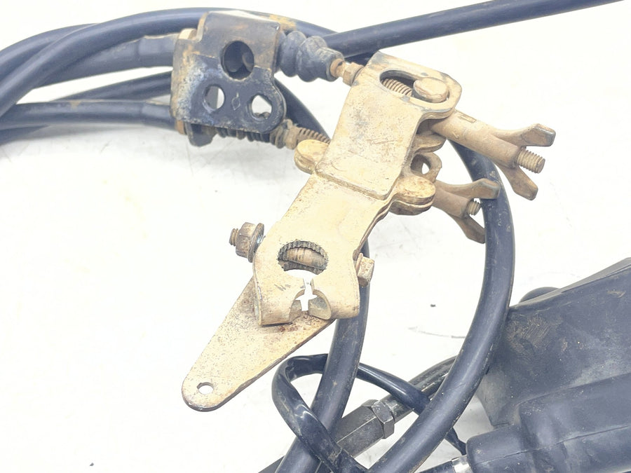 05-09 KAWASAKI BRUTE FORCE 750 KVF750 CLUTCH LEVER PERCH MOUNT BRACKET CABLE