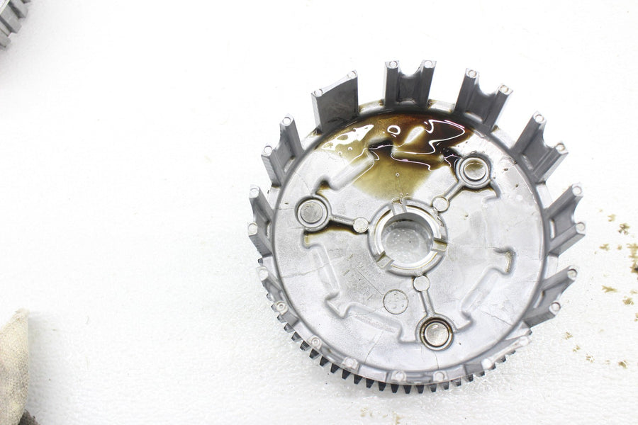 04-13 YAMAHA RAPTOR 350 CLUTCH BASKET PRESSURE PLATE HUB SPRINGS ASSEMBLY