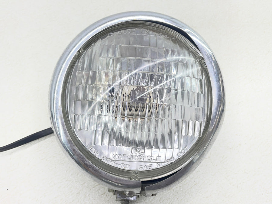 00-06 HARLEY-DAVIDSON SOFTAIL FXST SINGLE HEADLIGHT HEAD LAMP LIGHT BUCKET