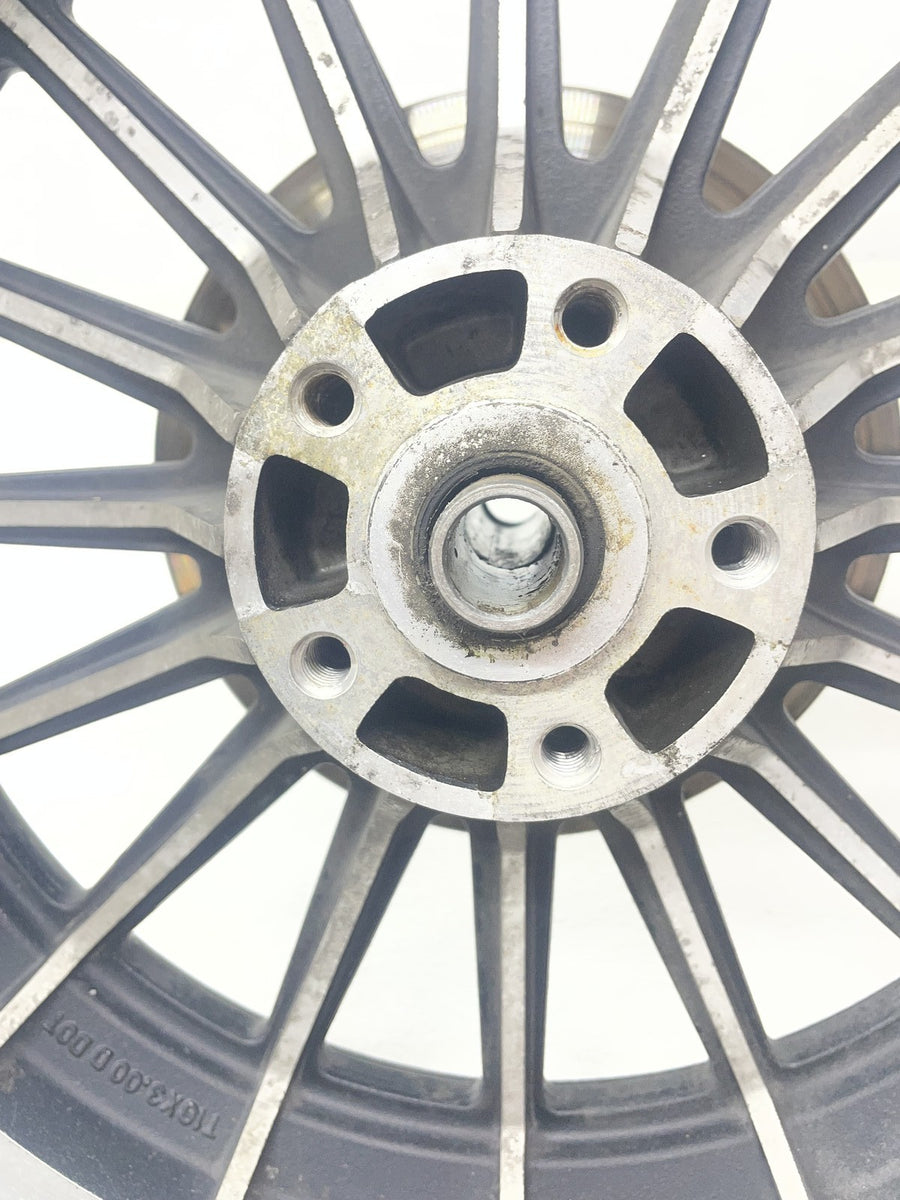 81 HARLEY-DAVIDSON TOUR GLIDE FLT FRONT WHEEL RIM STRAIGHT