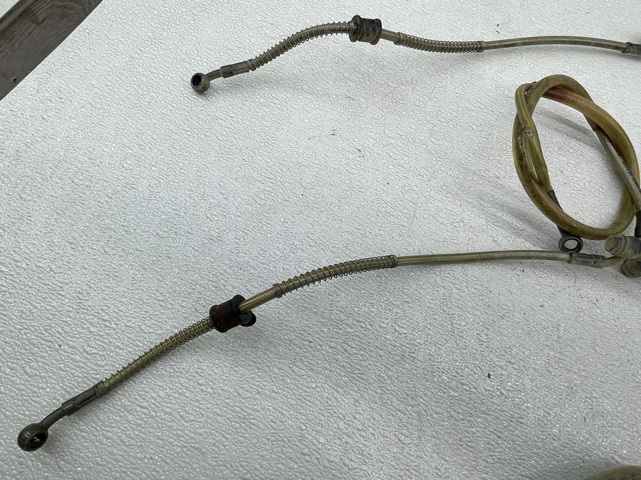 16-26 CF-MOTO CFORCE 400 400S FRONT REAR BACK BRAKE HOSES LINES SET