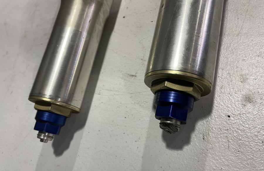 00-03 SUZUKI GSXR750 FRONT FORKS SHOCK SUSPENSION SET PAIR