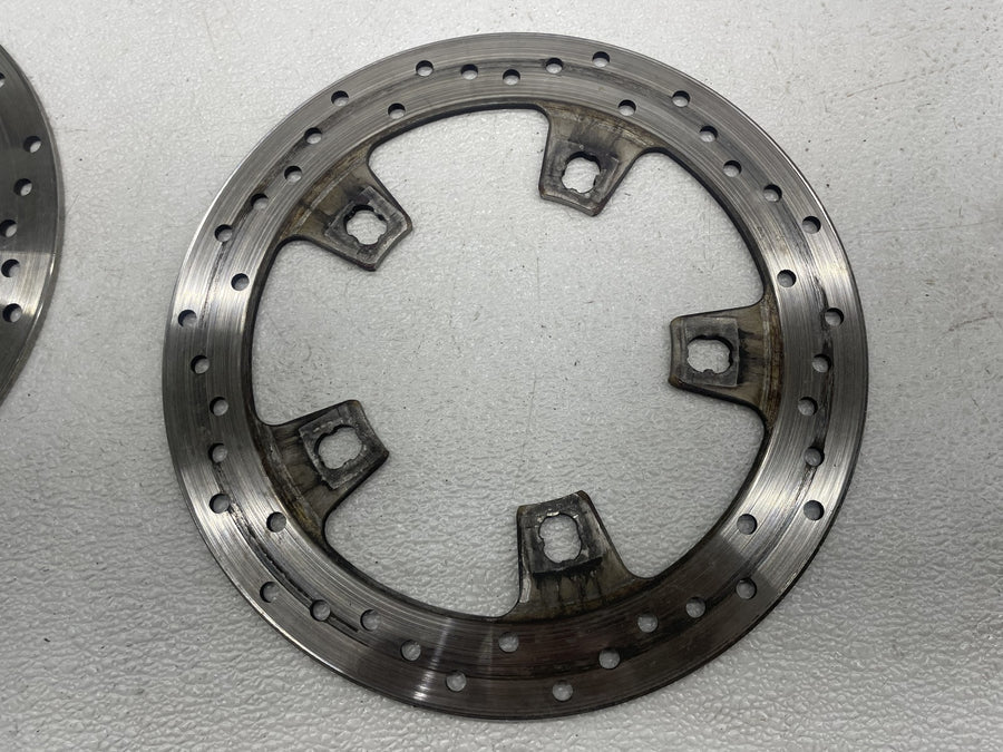 12-16 HARLEY-DAVIDSON STREET GLIDE FLHX FRONT LEFT RIGHT BRAKE ROTORS DISCS