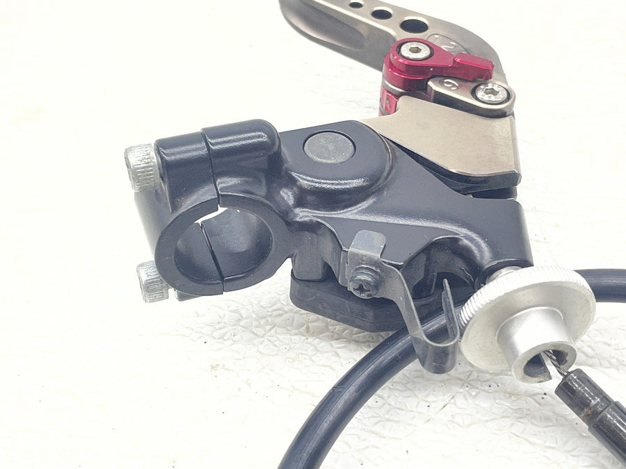 07-08 KAWASAKI NINJA ZX6R CLUTCH PERCH MOUNT LEVER CABLE 46076-0126