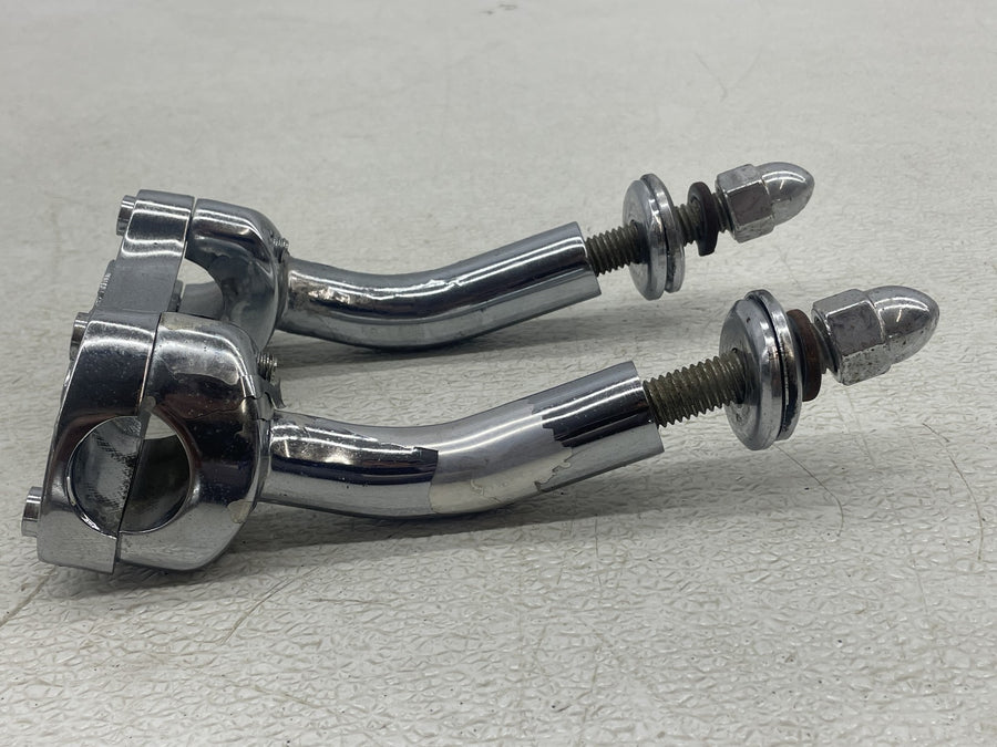 87-92 HARLEY-DAVIDSON LOW RIDER FXLR HANDLEBAR RISERS CLAMP SET