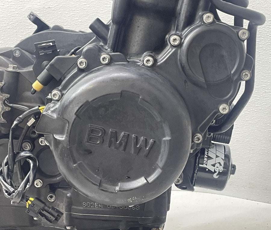 09-14 BMW F800R COMPLETE ENGINE MOTOR RUNS CLEAN NICE!
