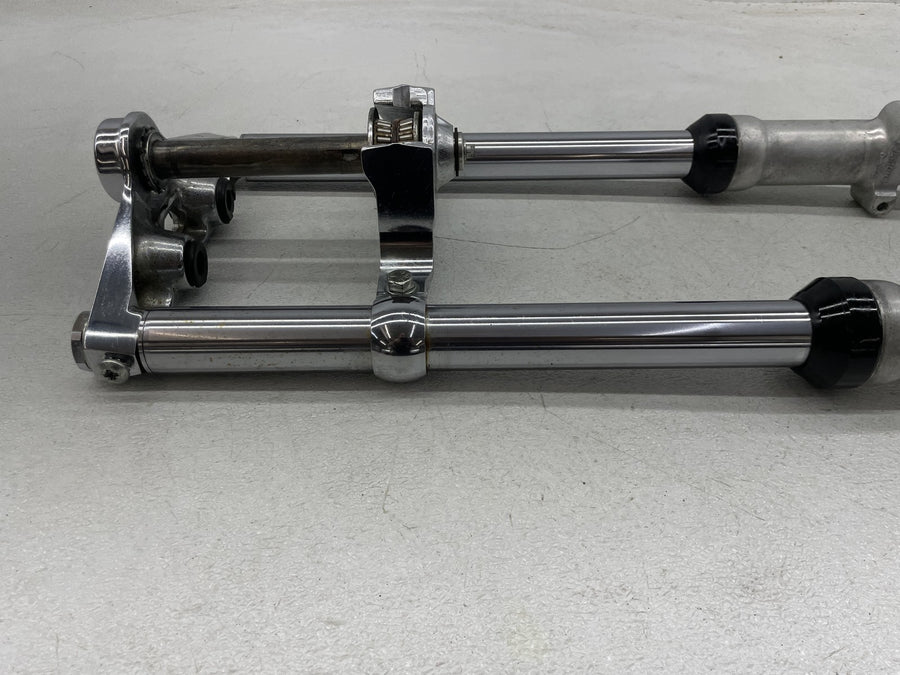 01-06 HARLEY-DAVIDSON SOFTAIL STANDARD FXSTI FRONT FORKS SET COMPLETE SUSPENSION