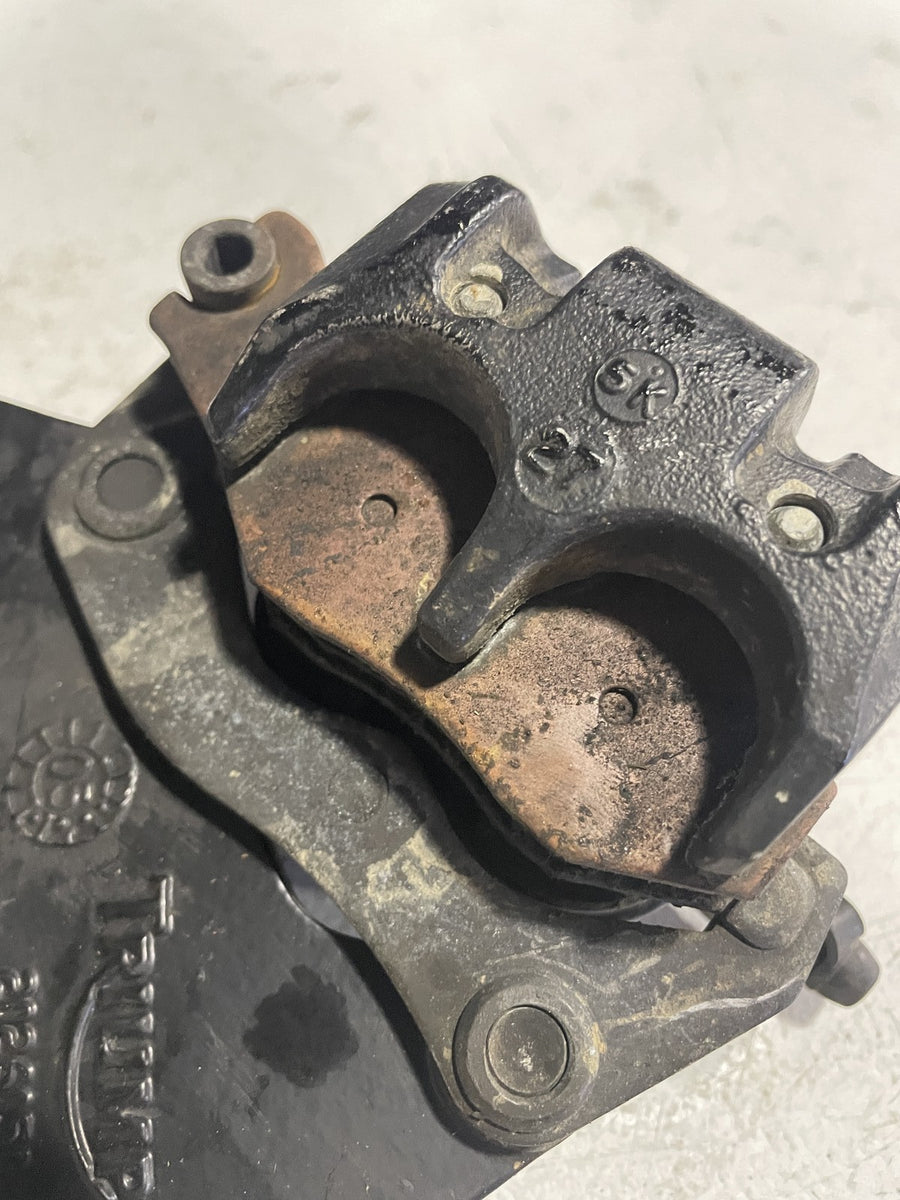 2006 TRIUMPH TIGER REAR BACK BRAKE CALIPER W MOUNT BRACKET