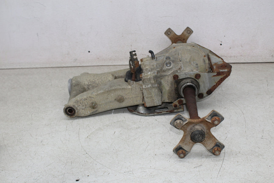 02-03 KAWASAKI PRAIRIE 650 REAR AXLE BACK WHEEL AXEL SHAFT SWINGARM ASSEMBLY